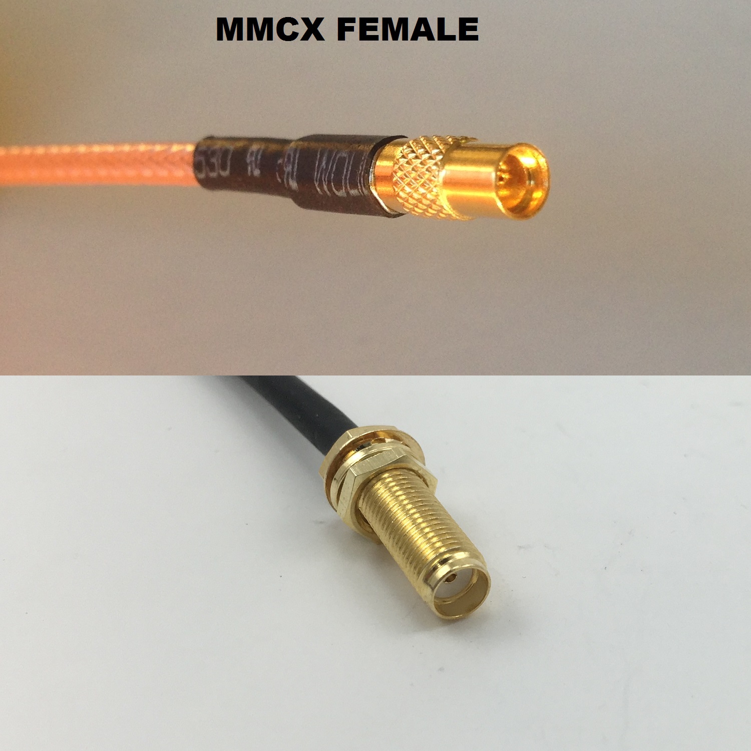 RG316 MMCX FEMALE to SMA Female Long Coaxial RF Cable USAUS eBay
